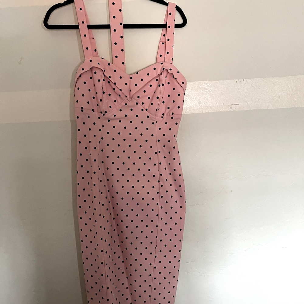 Vixen blush pink Maneater wiggle dress